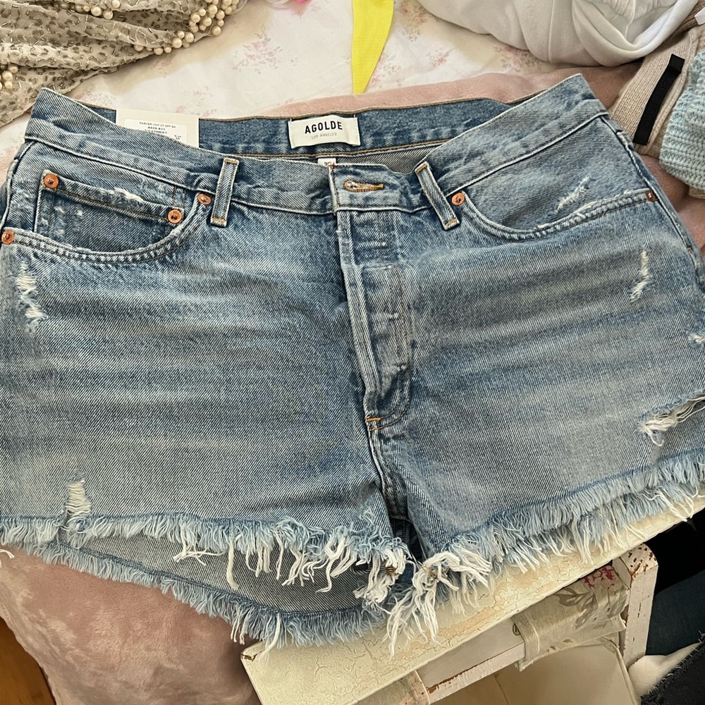 Agolde Jean shorts Parker style